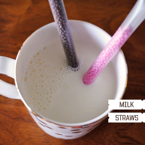 Milk magic straw tastes